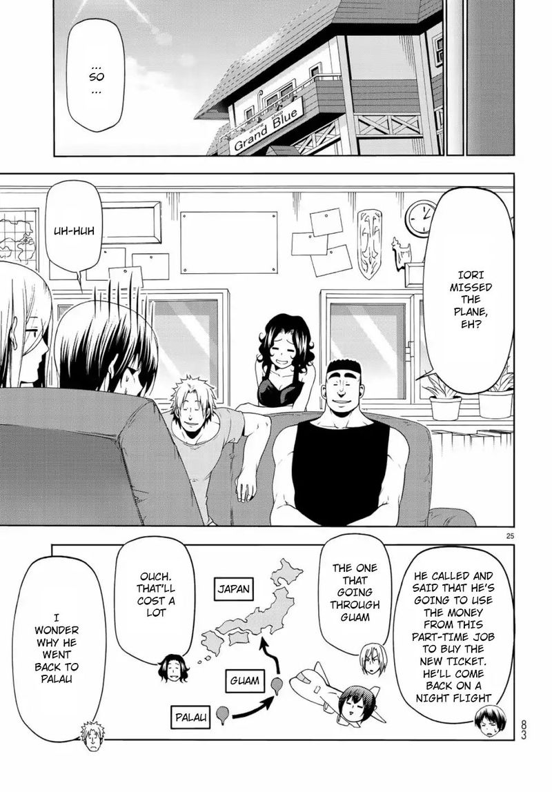 Grand Blue Manga Chapter 57 page 25 - Mom scene