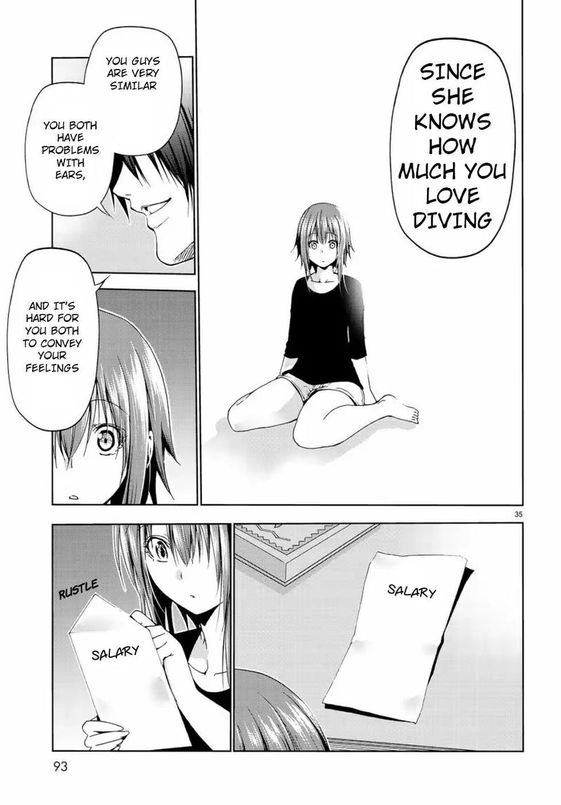 Grand Blue Manga Chapter 57 page 34 - Mom scene