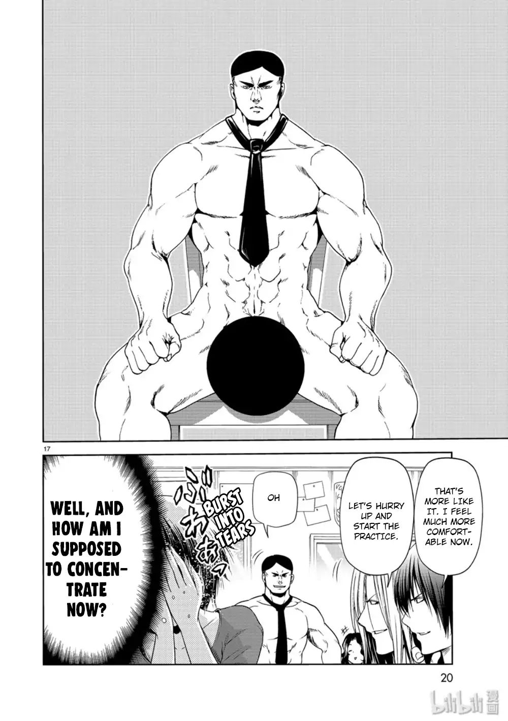 Grand Blue Manga Chapter 58 page 17 - Back to School scene