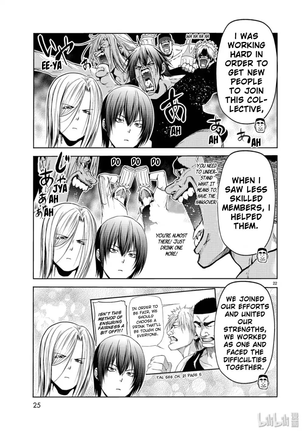 Grand Blue Manga Chapter 58 page 22 - Back to School scene