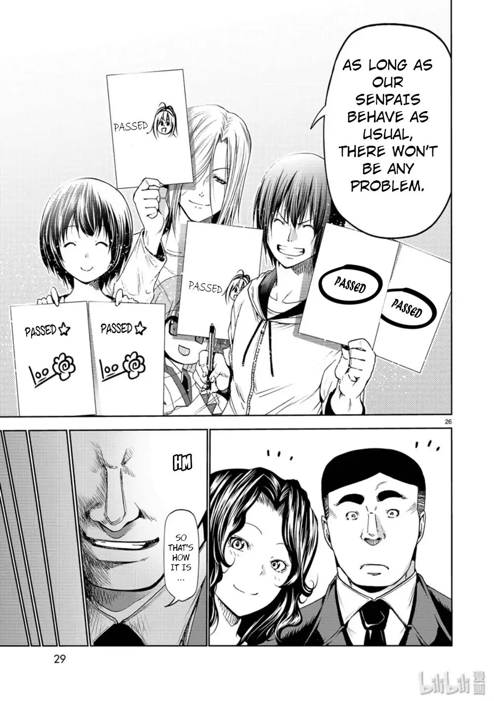 Grand Blue Manga Chapter 58 page 26 - Back to School scene