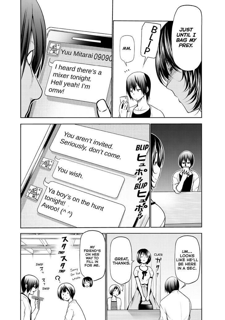 Grand Blue Manga Chapter 59 page 10 - Mixer: Round Two scene