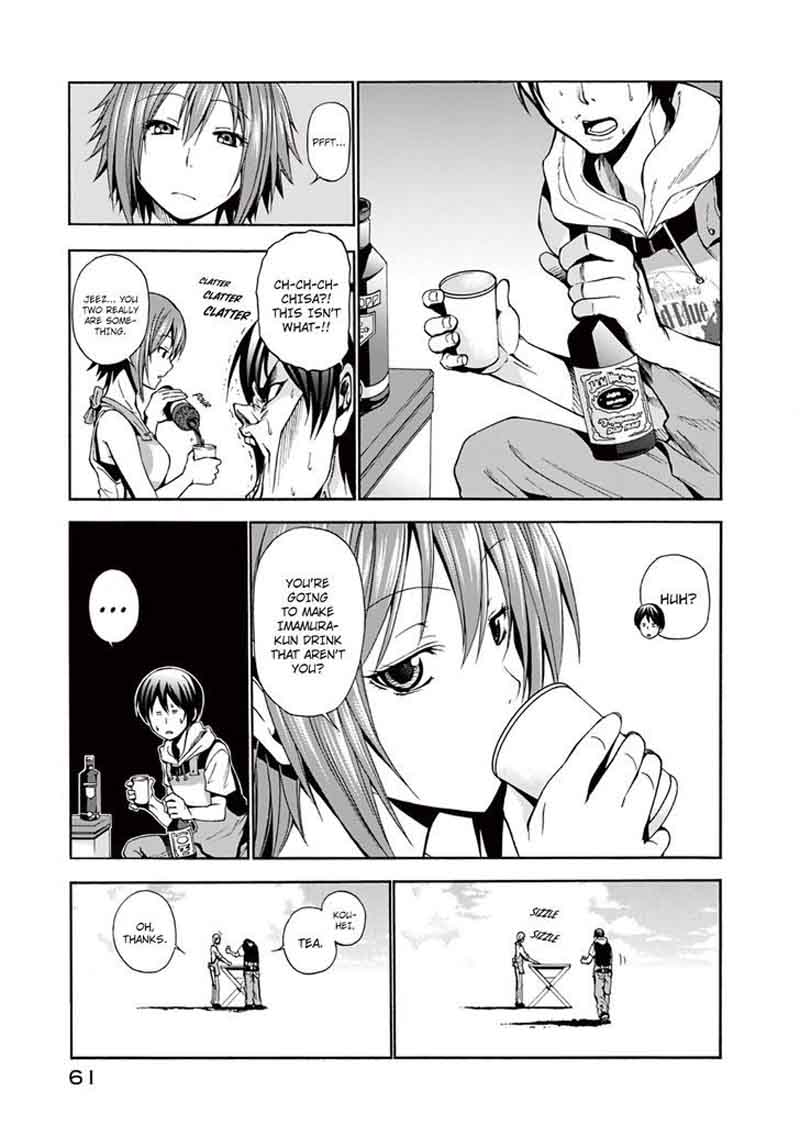 Grand Blue Manga Chapter 6 page 15 - An Older Girl scene