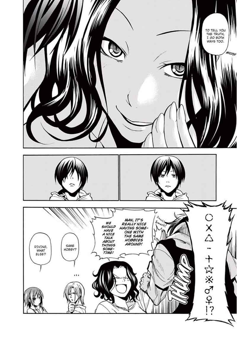 Grand Blue Manga Chapter 6 page 20 - An Older Girl scene