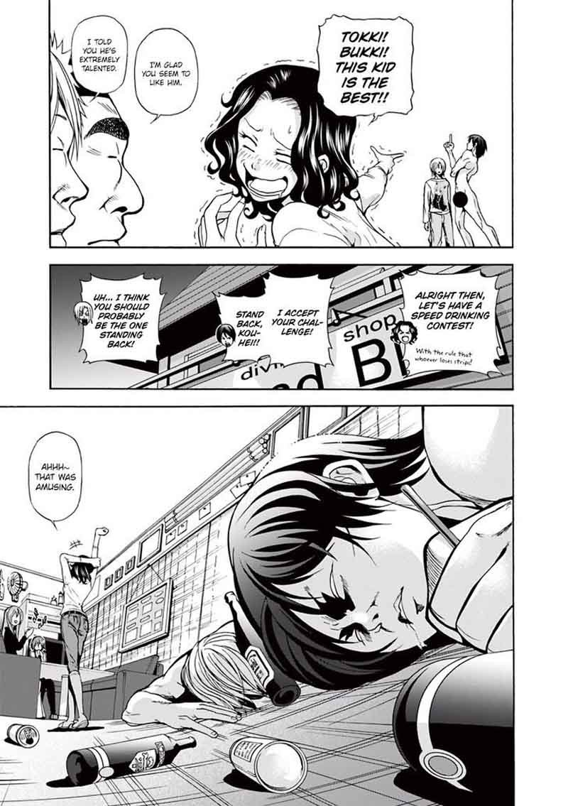 Grand Blue Manga Chapter 6 page 33 - An Older Girl scene