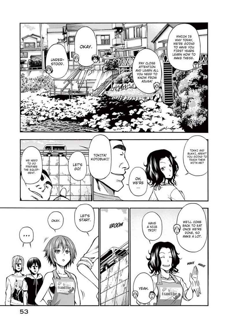 Grand Blue Manga Chapter 6 page 7 - An Older Girl scene