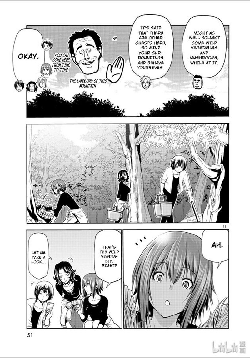 Grand Blue Manga Chapter 60 page 11 - Chestnut Picking scene