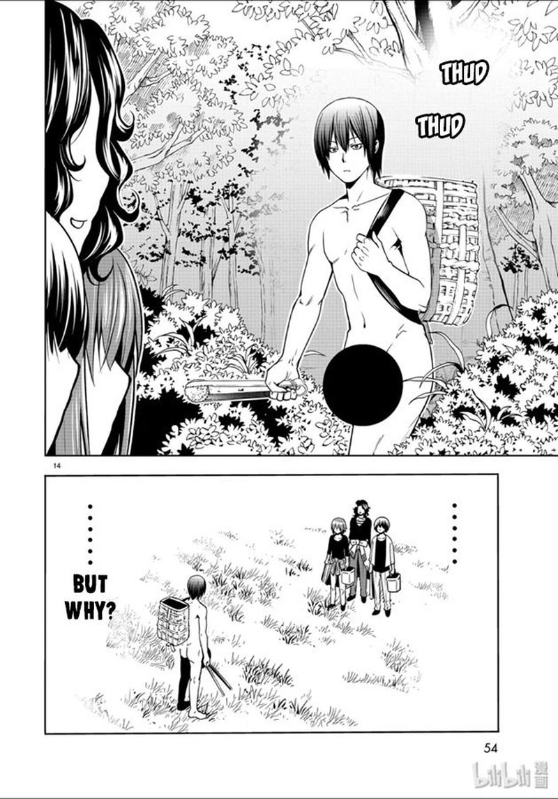 Grand Blue Manga Chapter 60 page 14 - Chestnut Picking scene