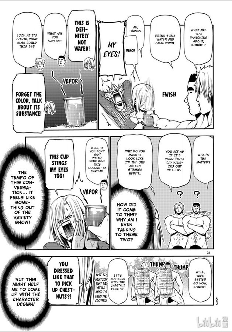 Grand Blue Manga Chapter 60 page 23 - Chestnut Picking scene