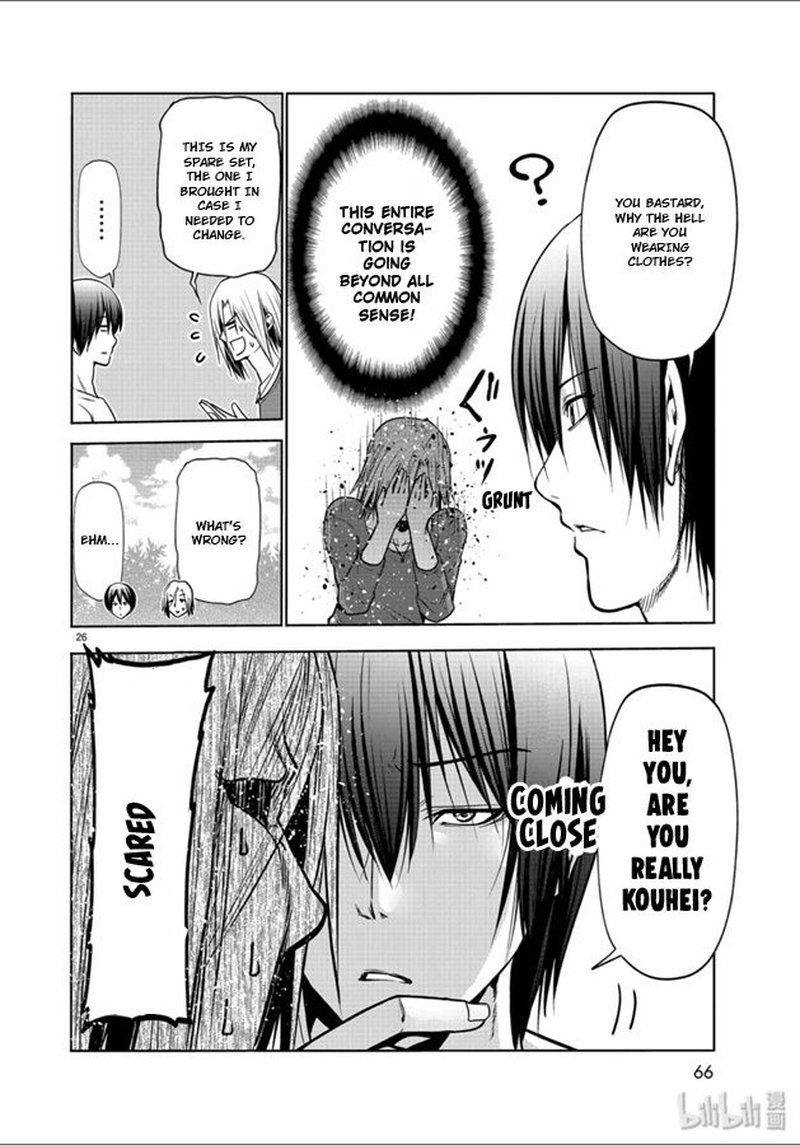 Grand Blue Manga Chapter 60 page 26 - Chestnut Picking scene