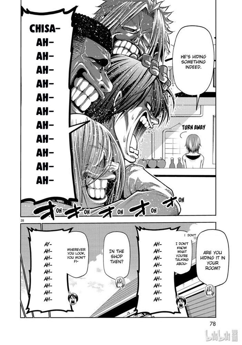Grand Blue Manga Chapter 61 page 28 - Lottery scene