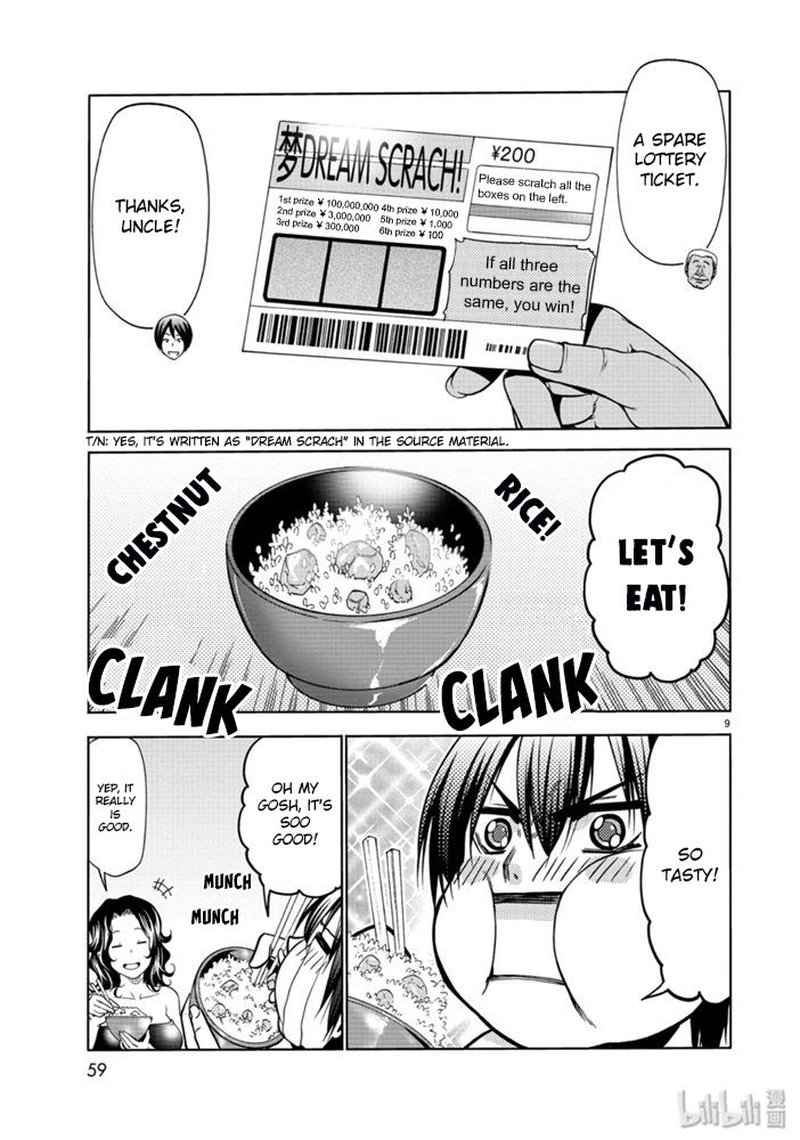 Grand Blue Manga Chapter 61 page 9 - Lottery scene