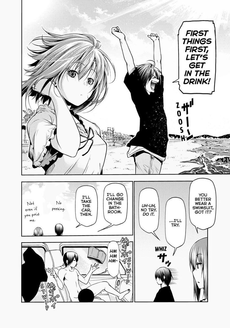 Grand Blue Manga Chapter 63 page 12 - Okinawa Relanding scene
