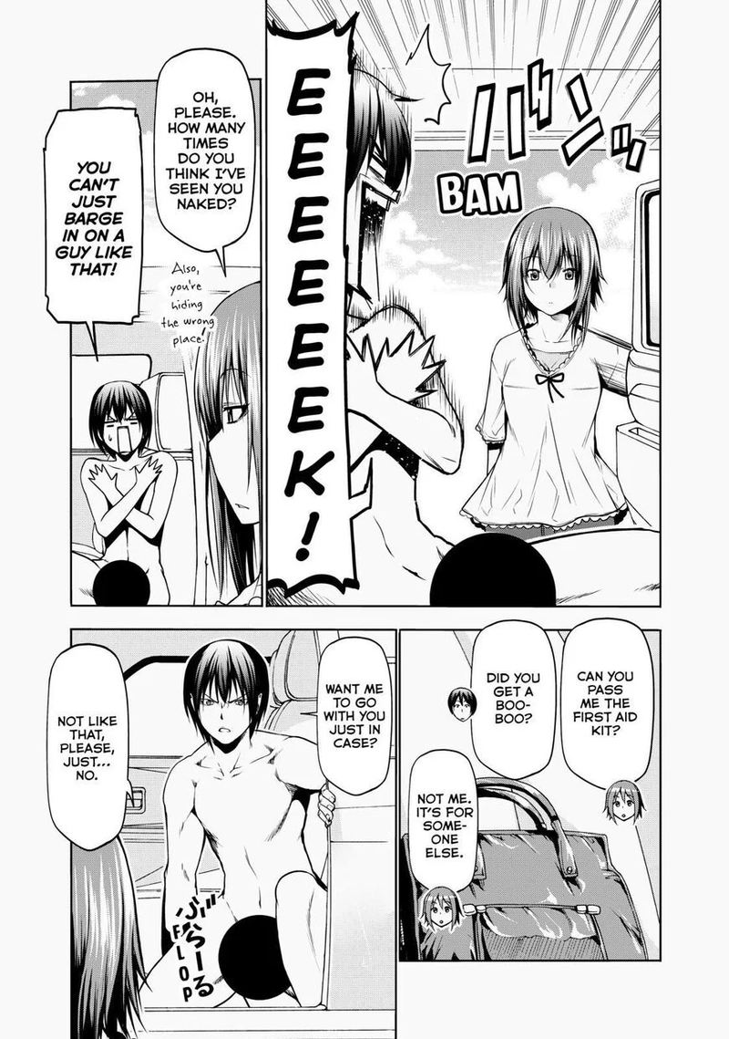 Grand Blue Manga Chapter 63 page 13 - Okinawa Relanding scene