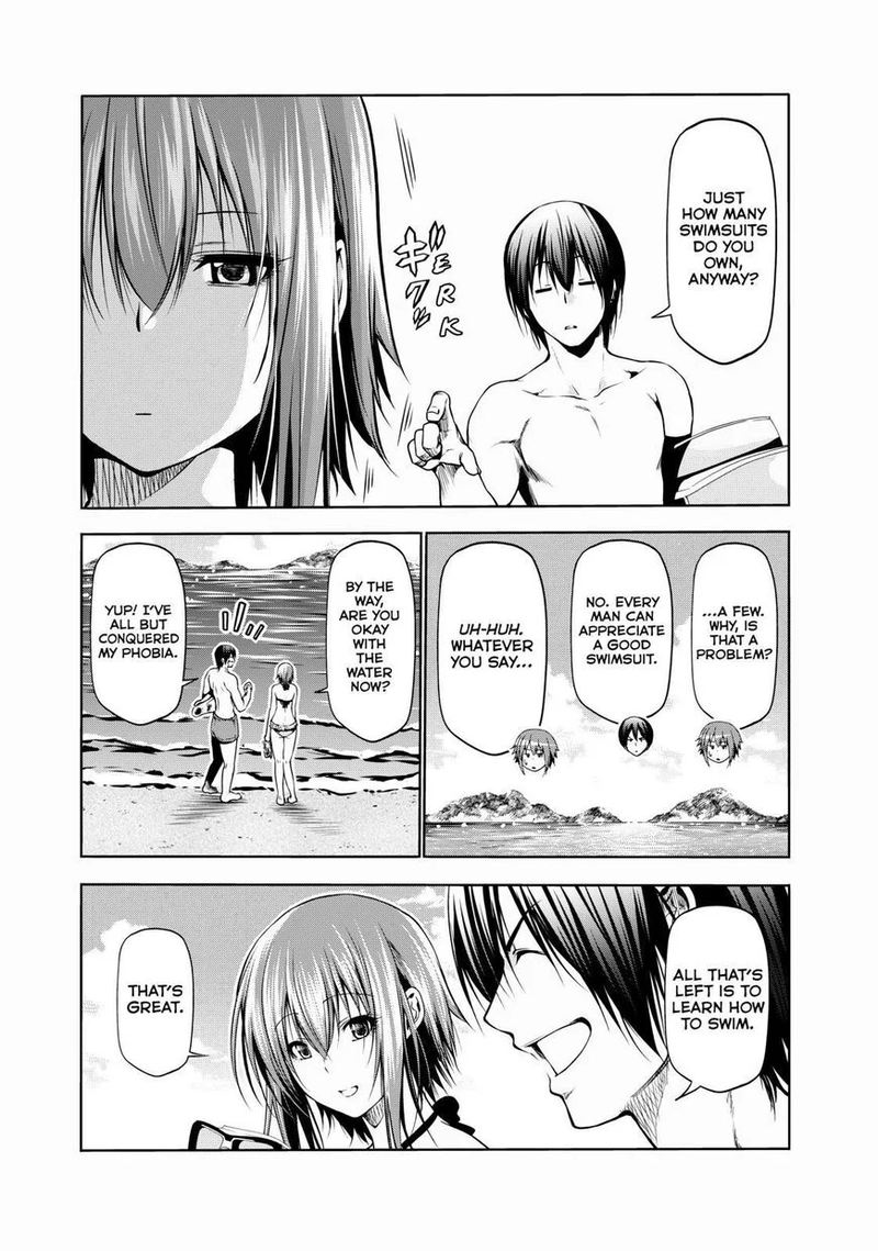 Grand Blue Manga Chapter 63 page 16 - Okinawa Relanding scene