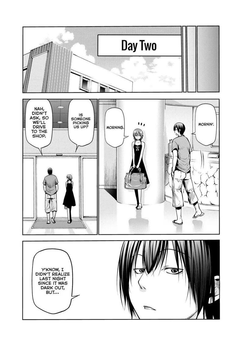 Grand Blue Manga Chapter 63 page 38 - Okinawa Relanding scene