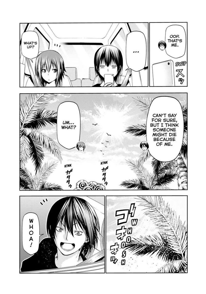Grand Blue Manga Chapter 63 page 9 - Okinawa Relanding scene