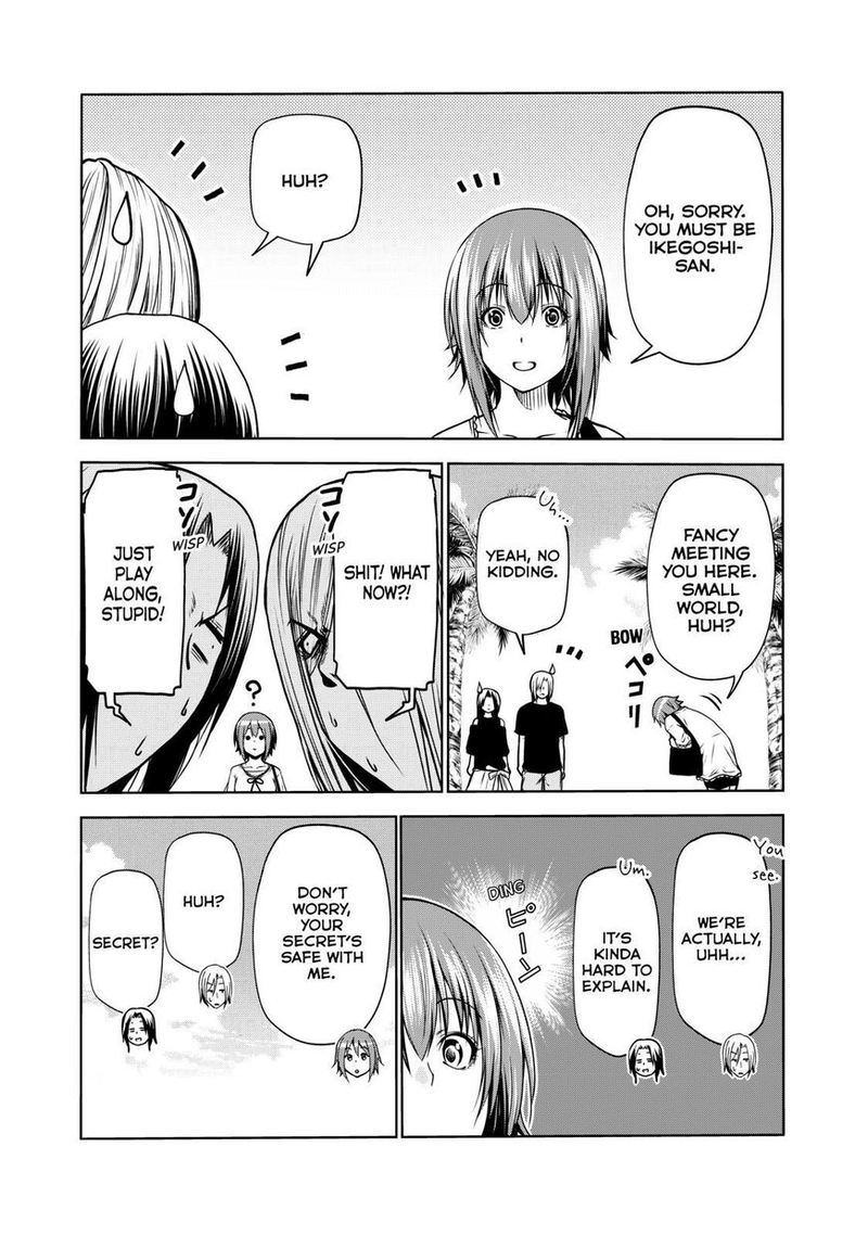 Grand Blue Manga Chapter 64 page 21 - Okinawa Relanding: Behind the Scenes scene
