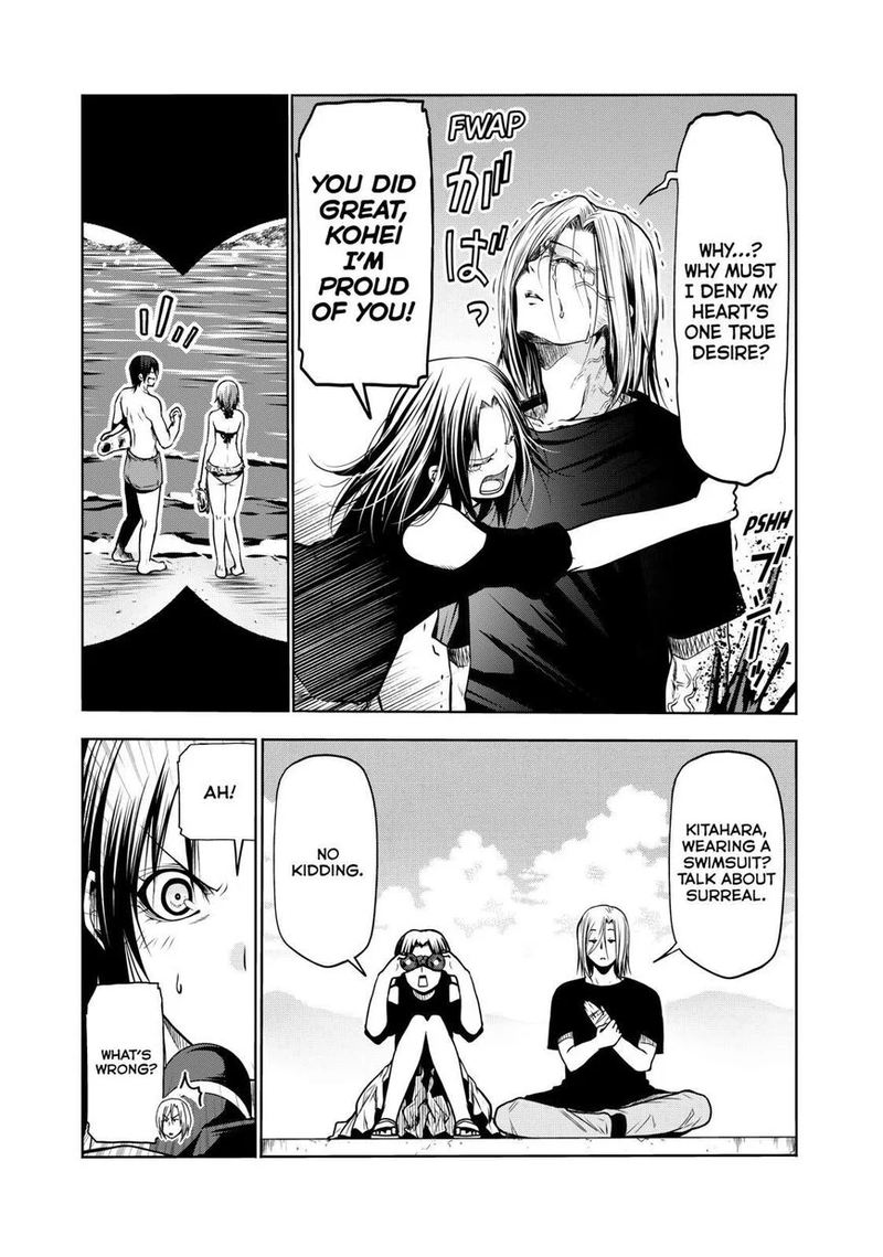 Grand Blue Manga Chapter 64 page 25 - Okinawa Relanding: Behind the Scenes scene