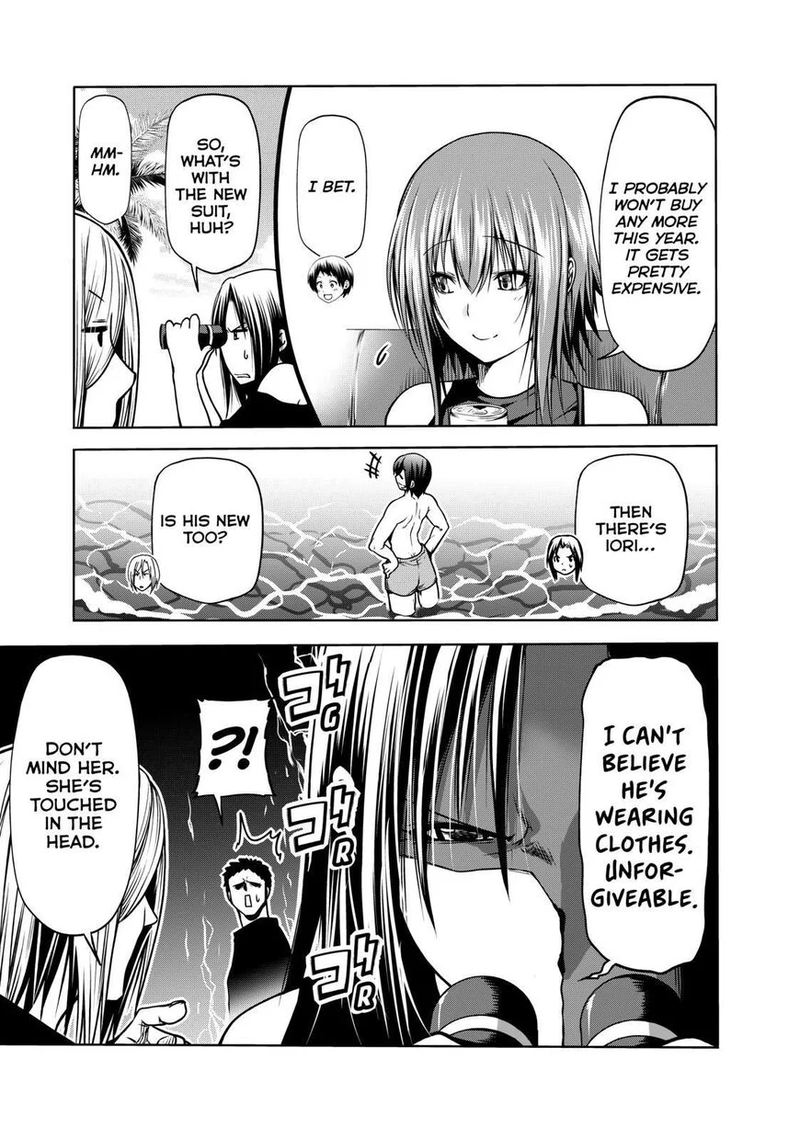 Grand Blue Manga Chapter 64 page 27 - Okinawa Relanding: Behind the Scenes scene