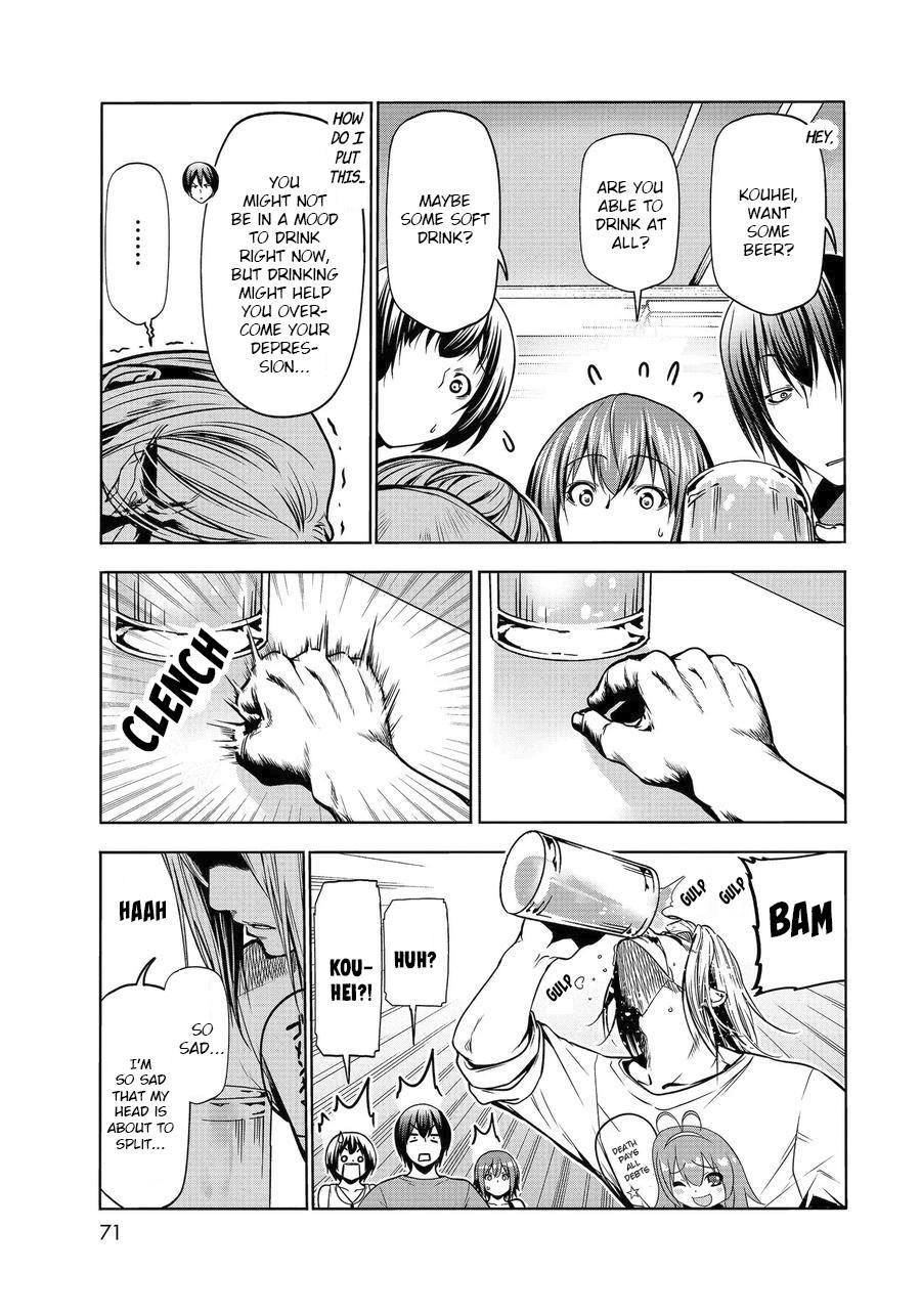 Grand Blue Manga Chapter 65 page 27 - Day Two of Chaos scene