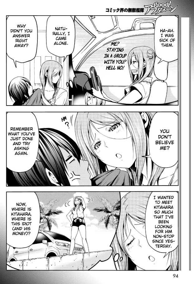 Grand Blue Manga Chapter 66 page 28 - Sakurako's Journey scene