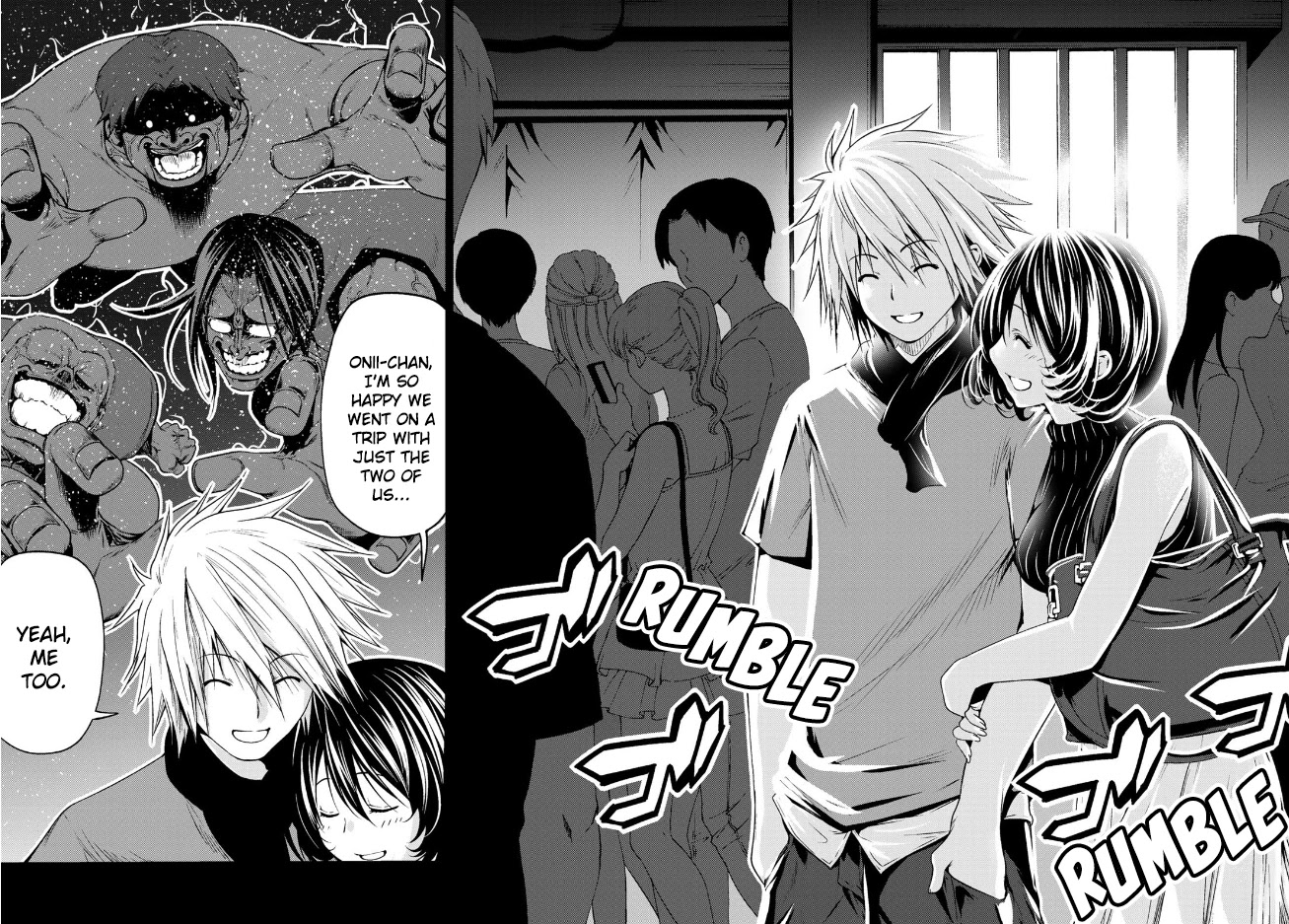 Grand Blue Manga Chapter 66 page 36 - Sakurako's Journey scene