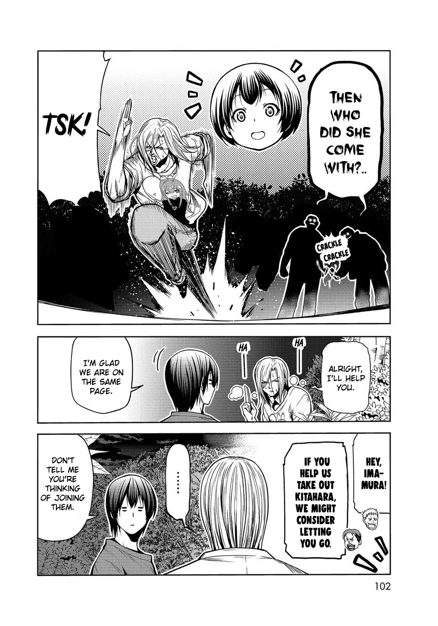 Grand Blue Manga Chapter 67 page 18 - SHIT! scene