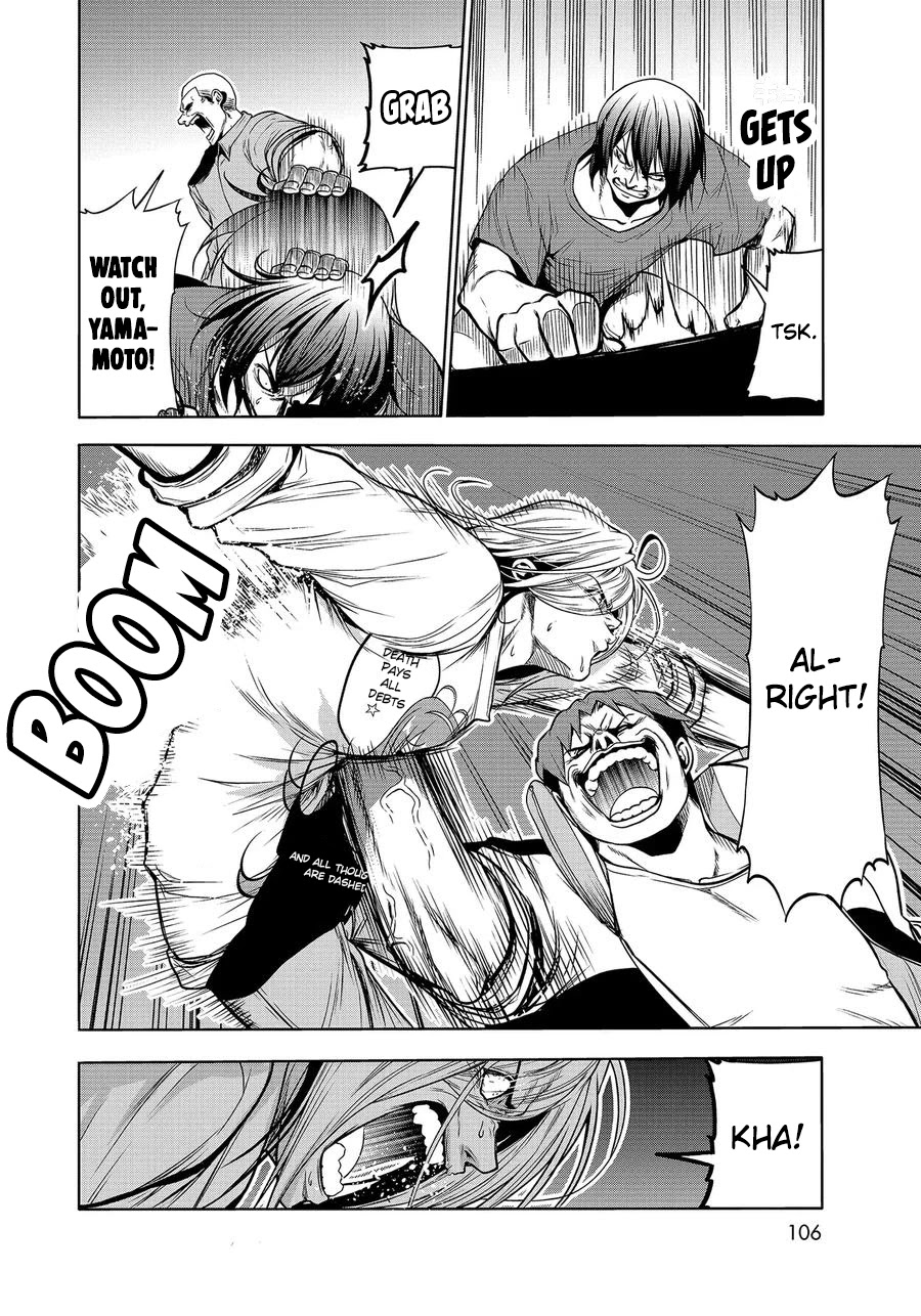 Grand Blue Manga Chapter 67 page 22 - SHIT! scene