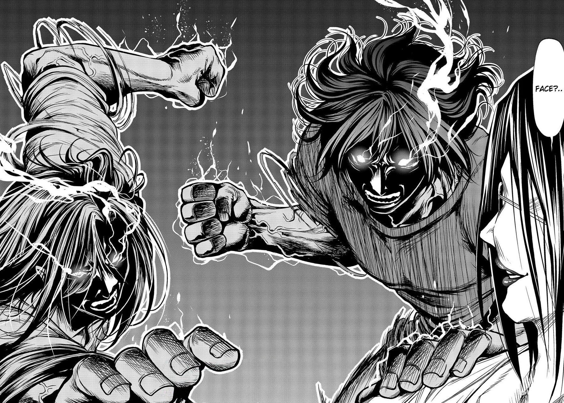 Grand Blue Manga Chapter 67 page 34 - SHIT! scene