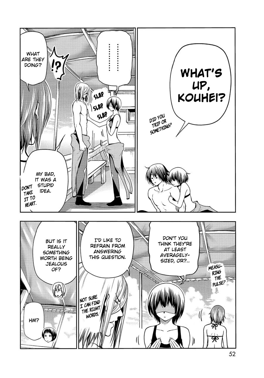 Grand Blue Manga Chapter 68 page 14 - Mi Amor scene