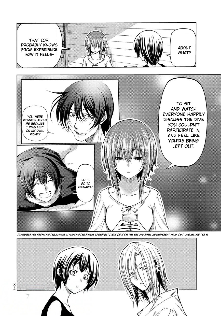 Grand Blue Manga Chapter 68 page 45 - Mi Amor scene
