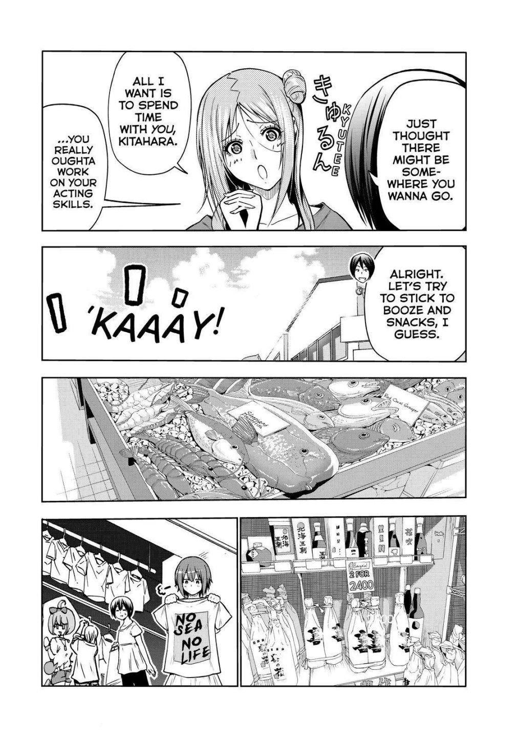 Grand Blue Manga Chapter 69 page 20 - Two to Return scene