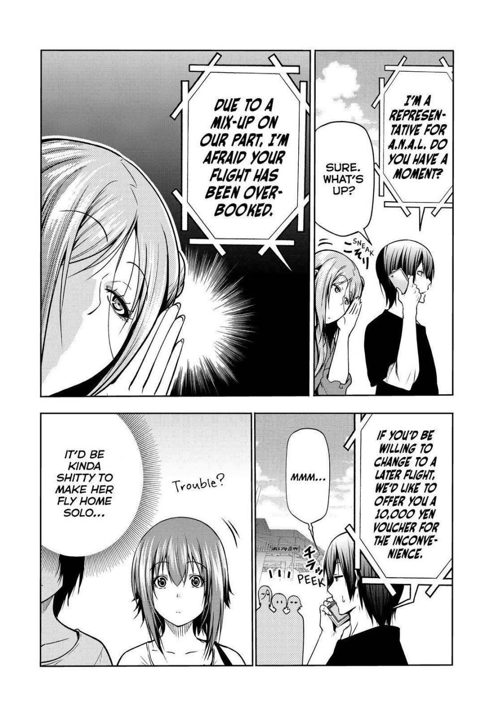 Grand Blue Manga Chapter 69 page 22 - Two to Return scene