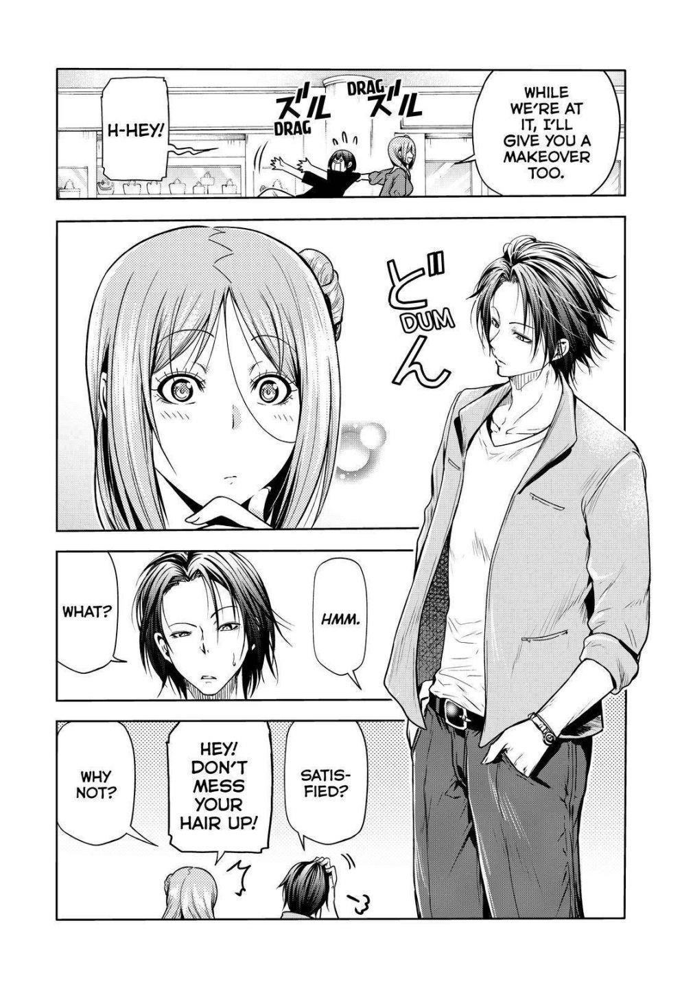 Grand Blue Manga Chapter 69 page 32 - Two to Return scene