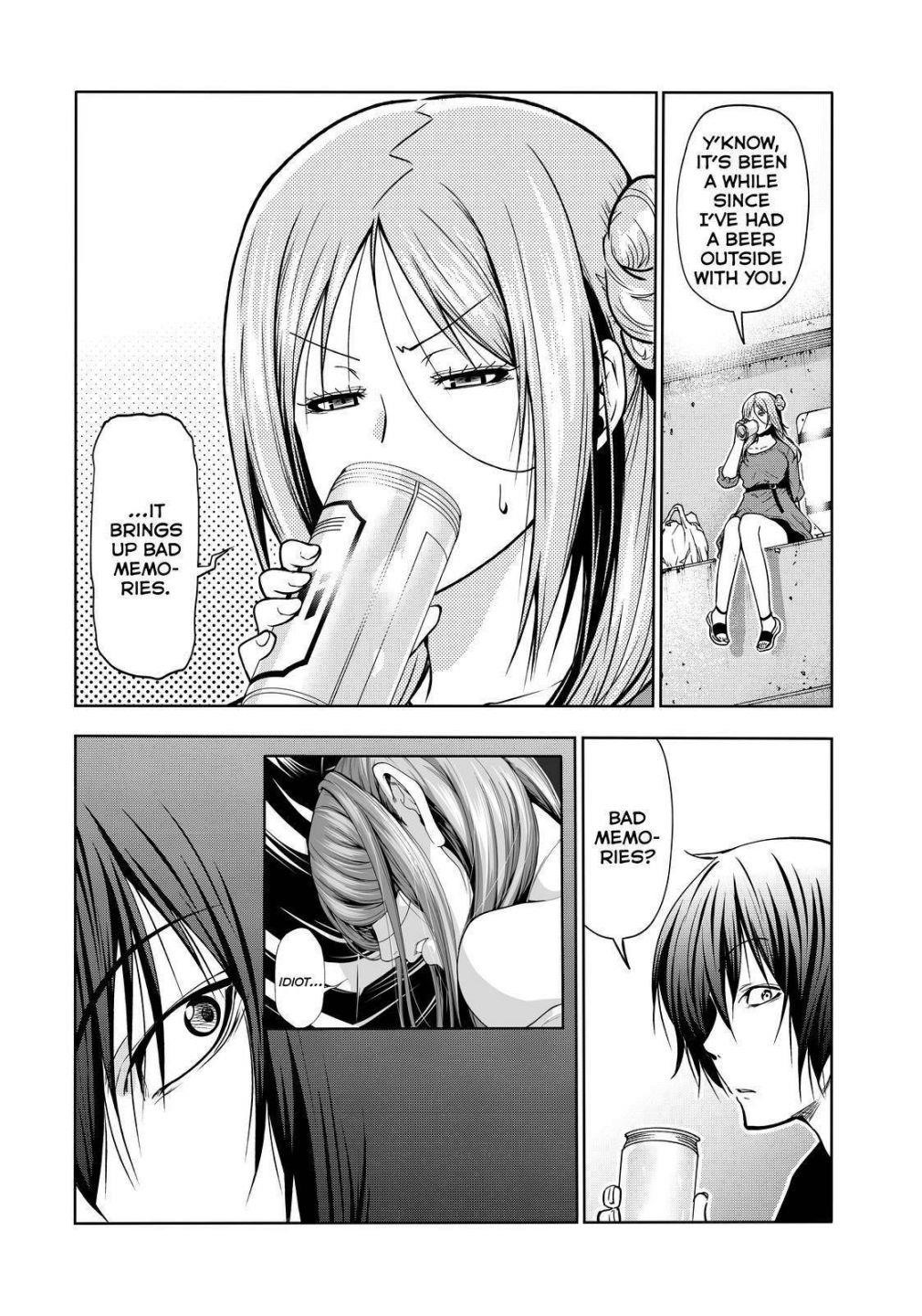 Grand Blue Manga Chapter 69 page 38 - Two to Return scene