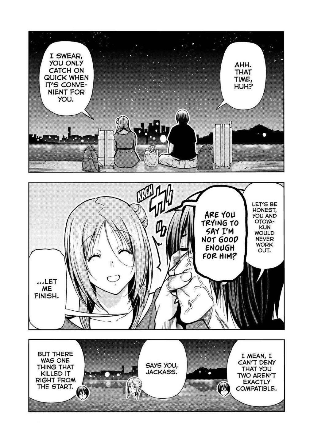 Grand Blue Manga Chapter 69 page 39 - Two to Return scene