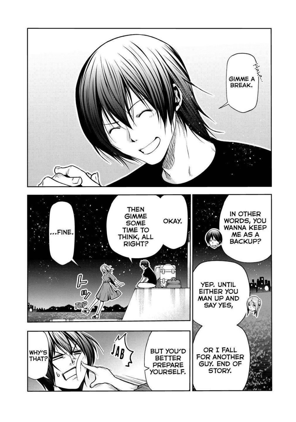Grand Blue Manga Chapter 69 page 54 - Two to Return scene