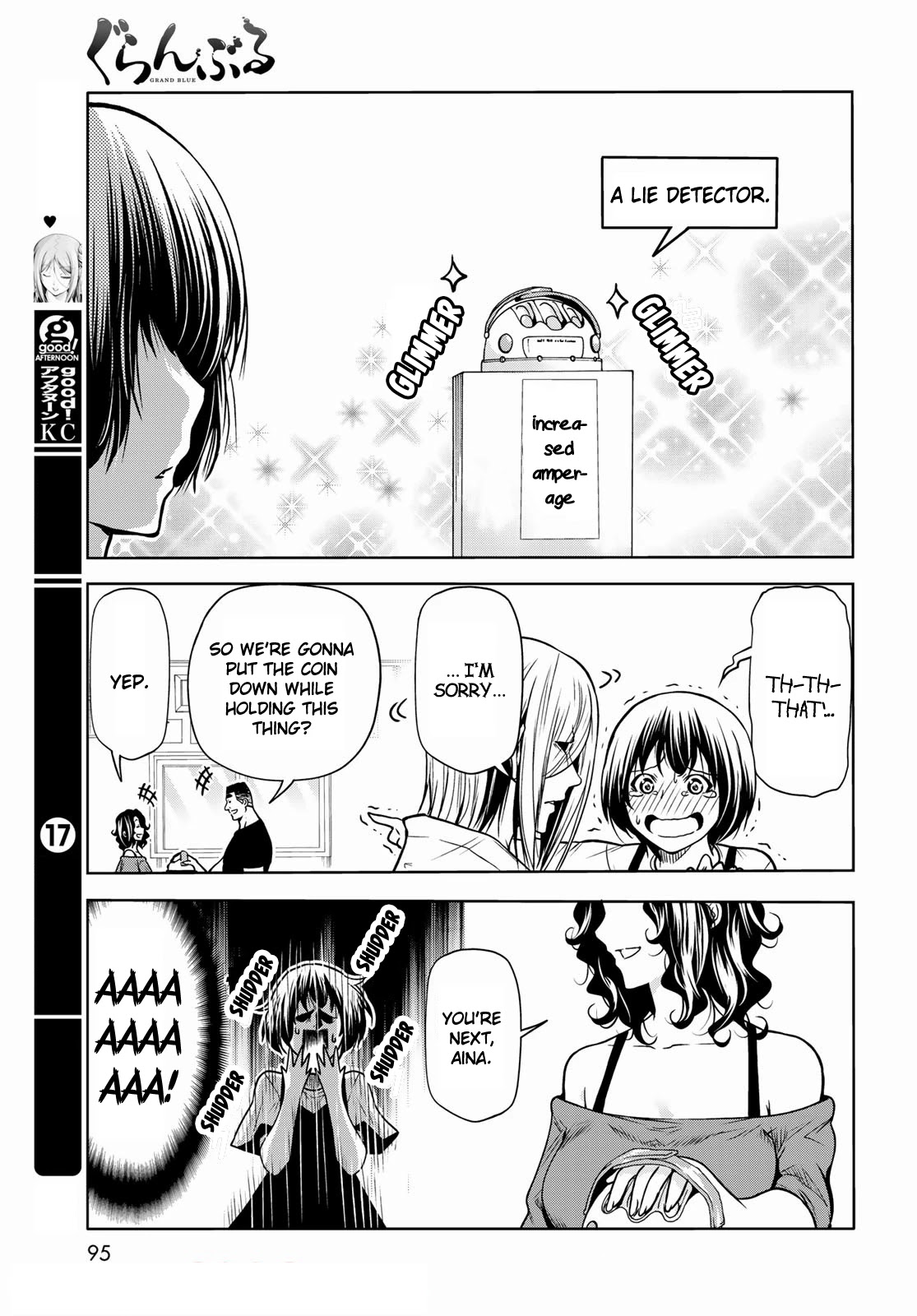 Grand Blue Manga Chapter 70 page 5 - Death Game scene