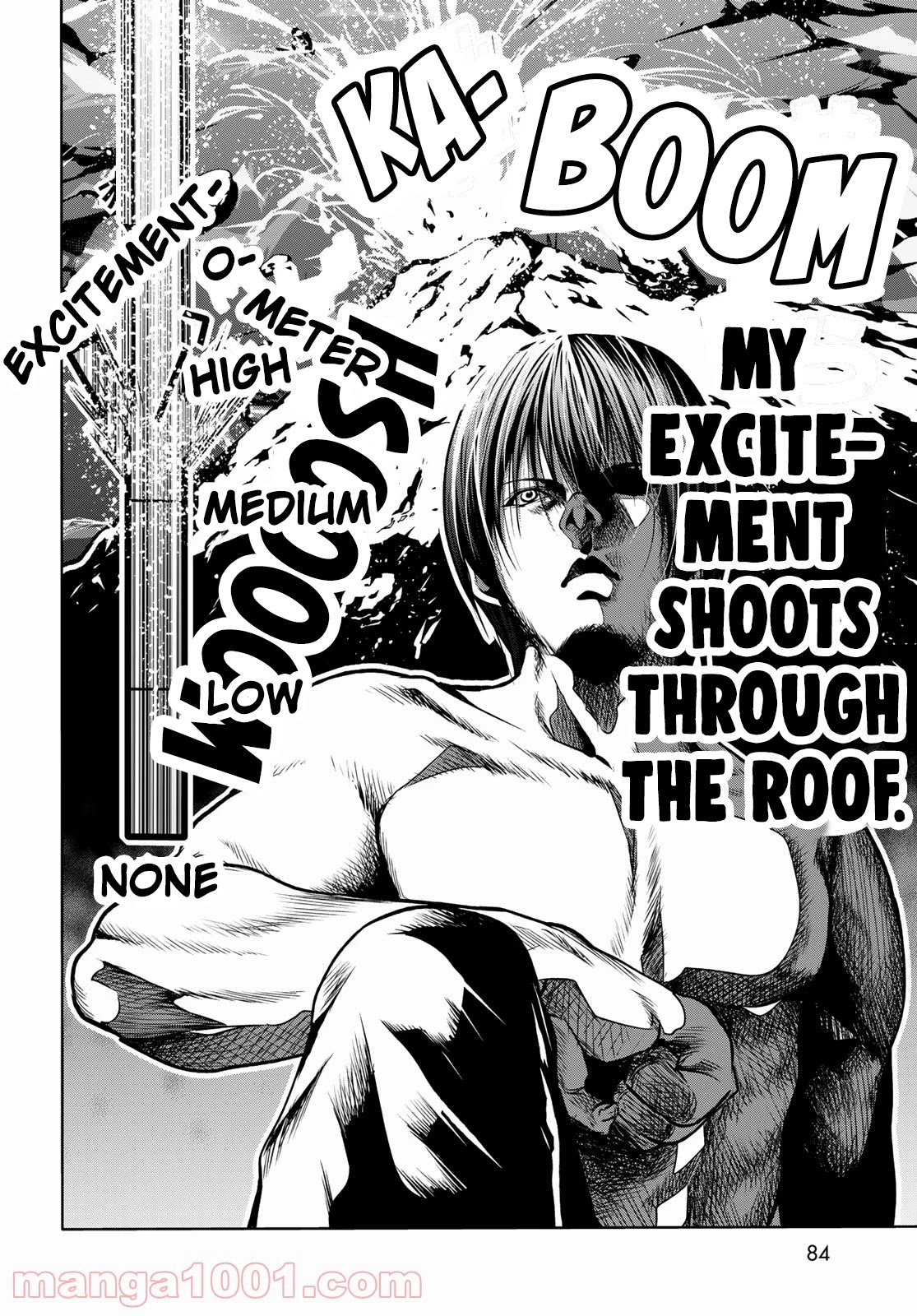 Grand Blue Manga Chapter 71 page 28 - Bedtime Calisthenics scene