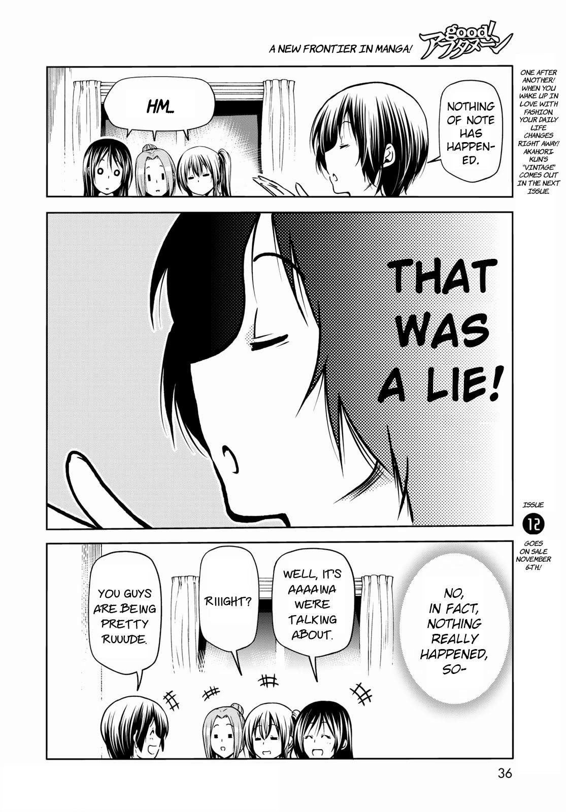 Grand Blue Manga Chapter 72 page 14 - Sorrow - Round Two scene
