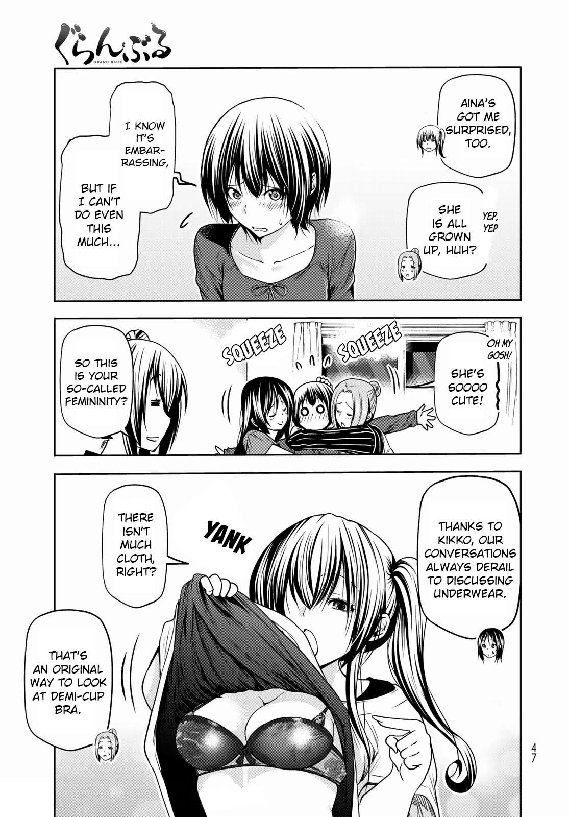 Grand Blue Manga Chapter 72 page 25 - Sorrow - Round Two scene