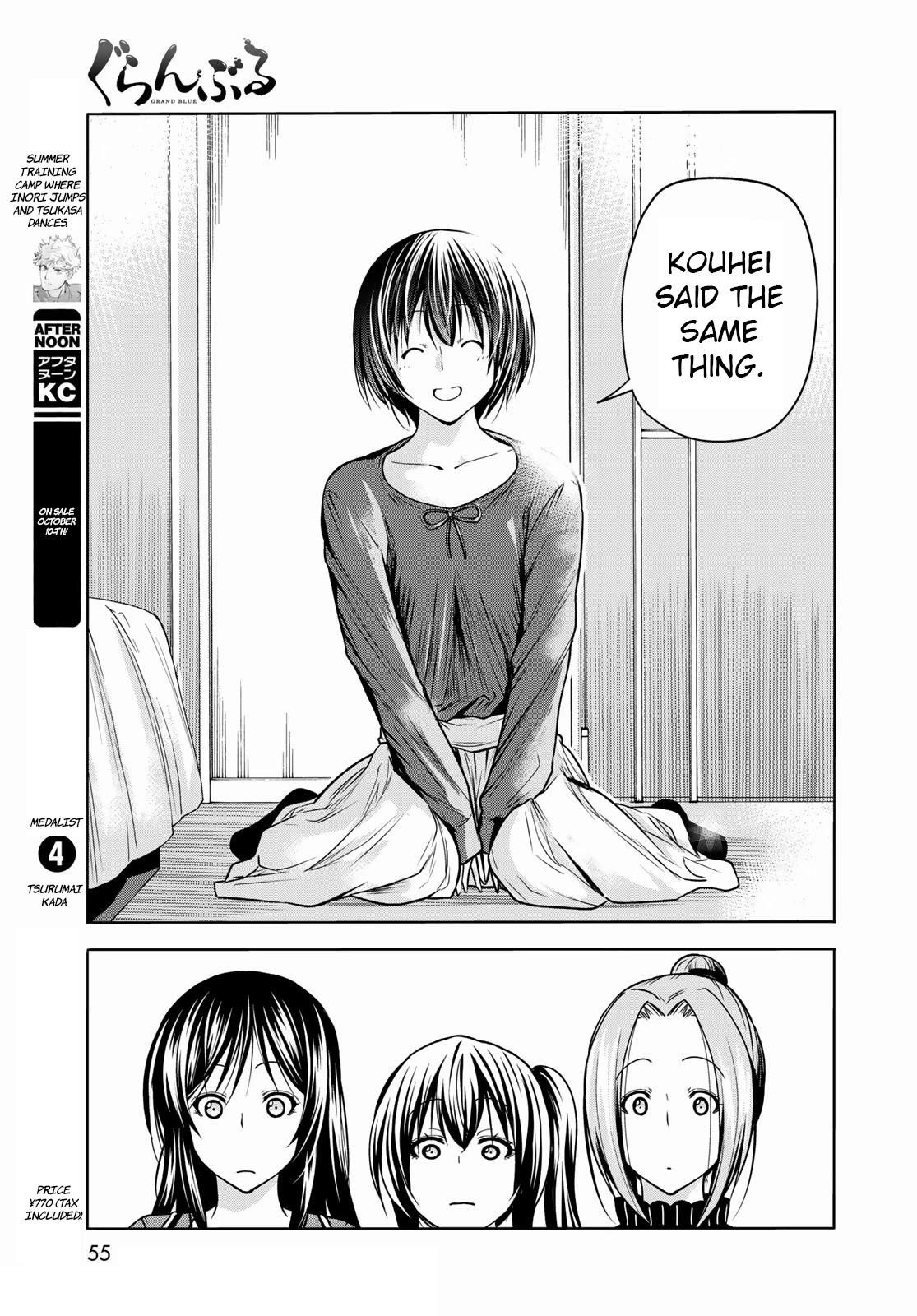 Grand Blue Manga Chapter 72 page 32 - Sorrow - Round Two scene