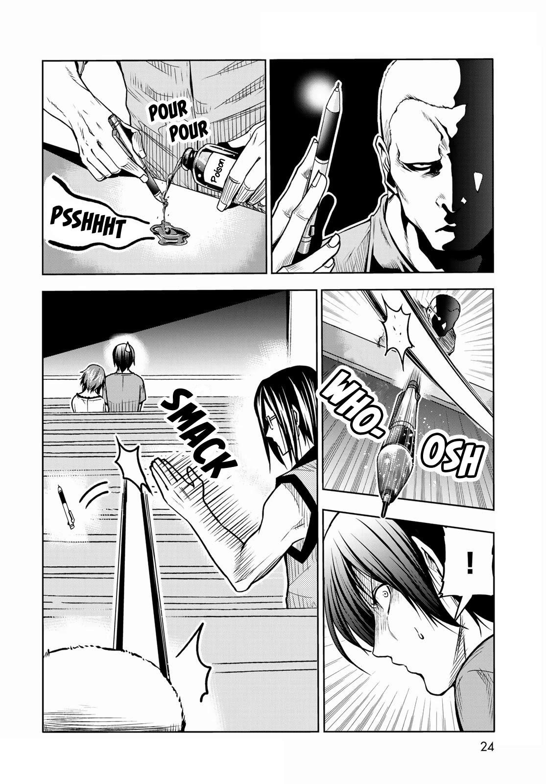 Grand Blue Manga Chapter 74 page 21 - Hypnosis Crisis scene