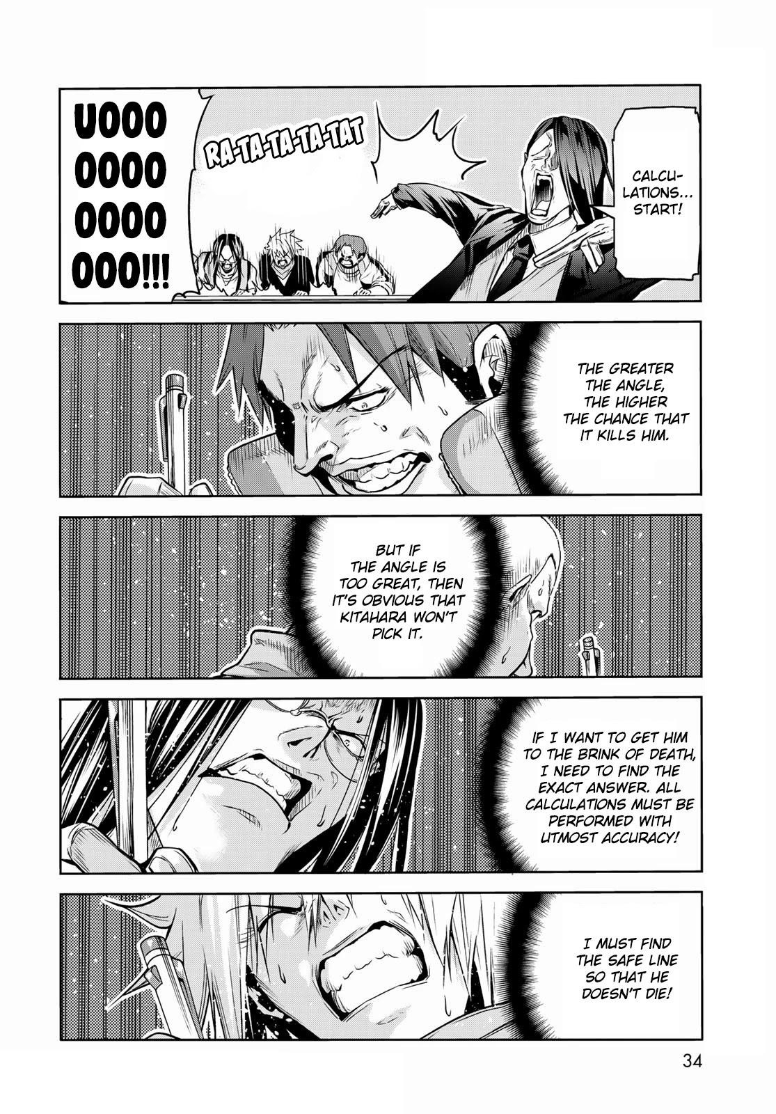 Grand Blue Manga Chapter 74 page 31 - Hypnosis Crisis scene