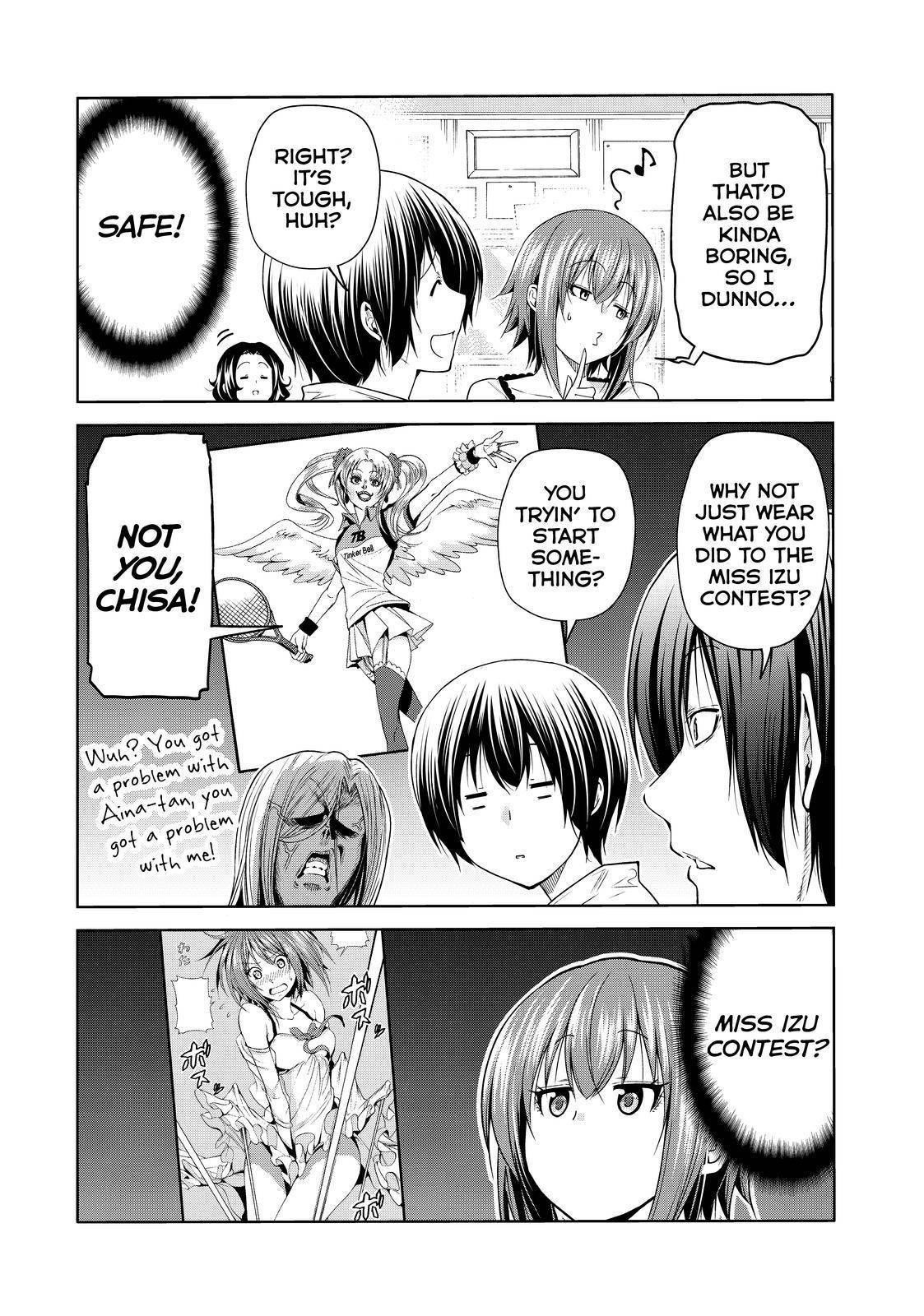 Grand Blue Manga Chapter 75 page 12 - Dress-Up scene