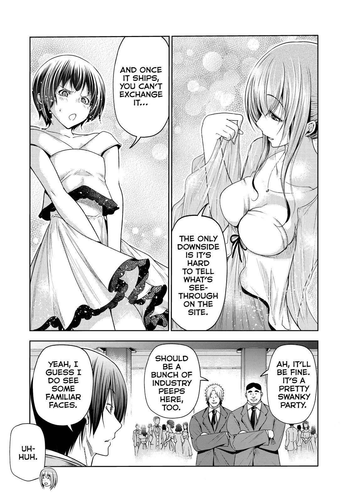 Grand Blue Manga Chapter 75 page 22 - Dress-Up scene