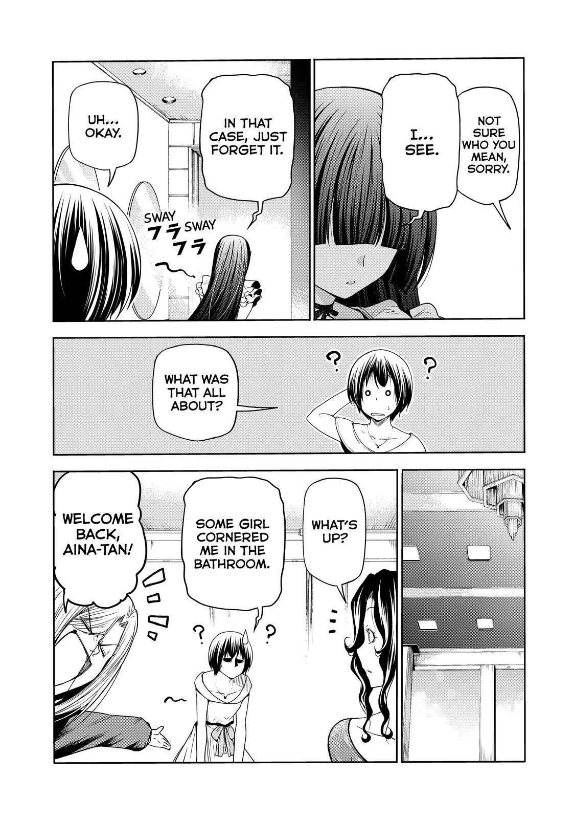 Grand Blue Manga Chapter 75 page 27 - Dress-Up scene
