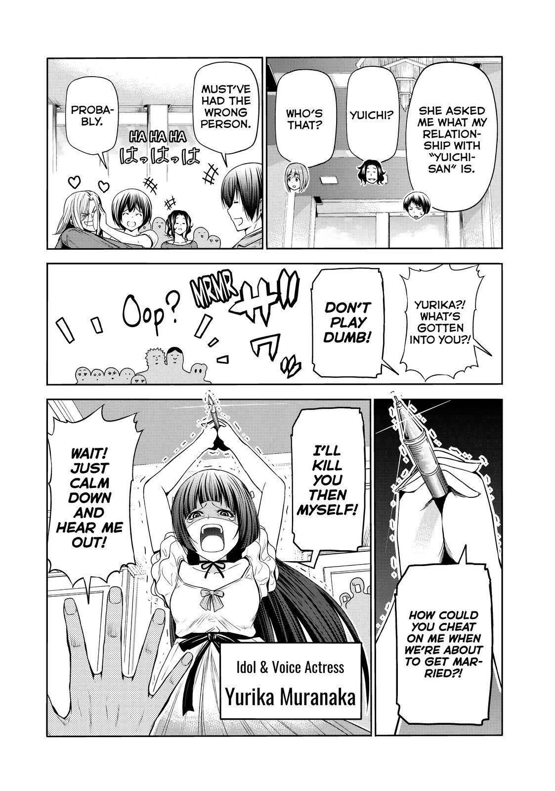 Grand Blue Manga Chapter 75 page 28 - Dress-Up scene
