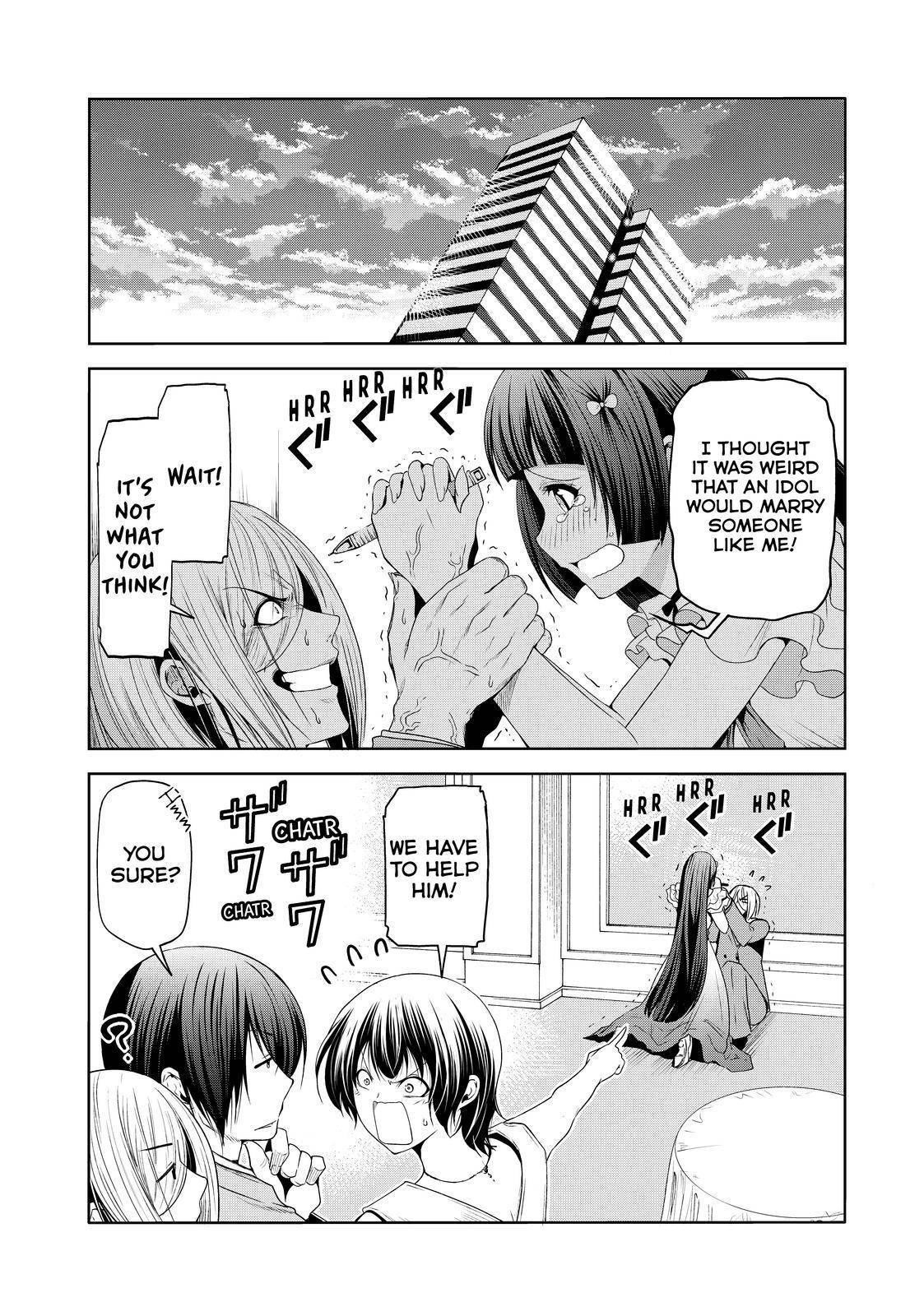 Grand Blue Manga Chapter 76 page 1 - Wedding Reception scene